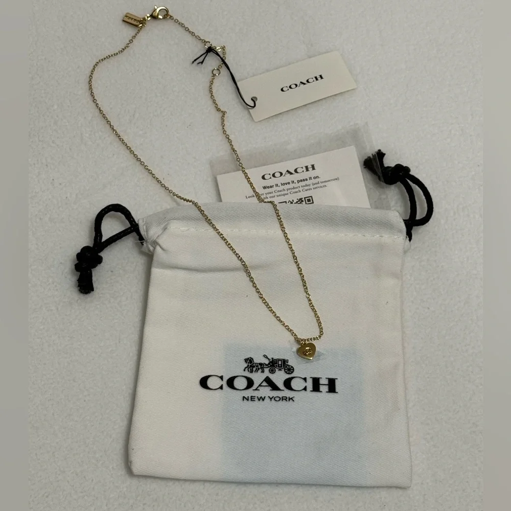 Coach fine gold